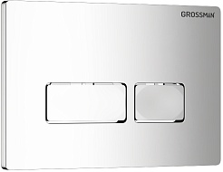 Grossman Инсталляция для подвесного унитаза Pragma 97.03.100 с клавишей смыва хром глянцевый – фотография-10